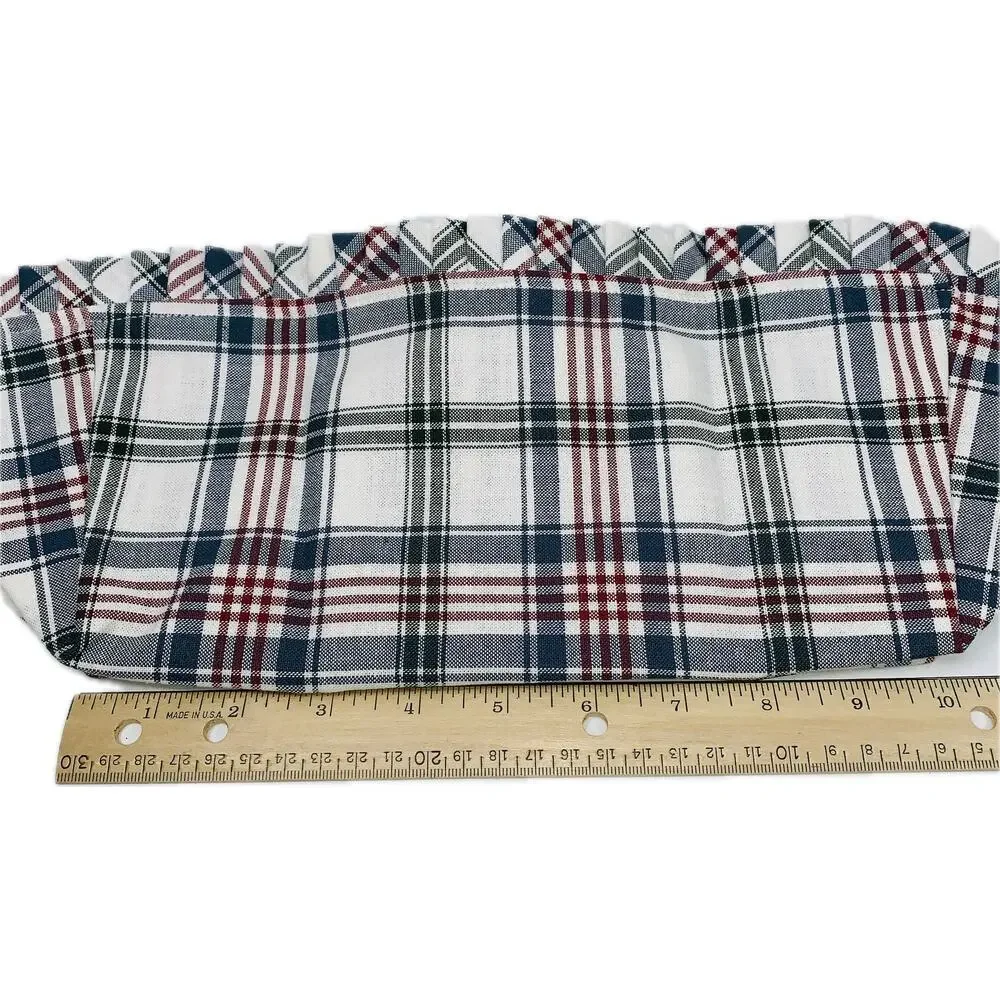 Longaberger MARKET DAY PLAID EASTER BASKET LINER Only‎ NEW 269052 10x3.75